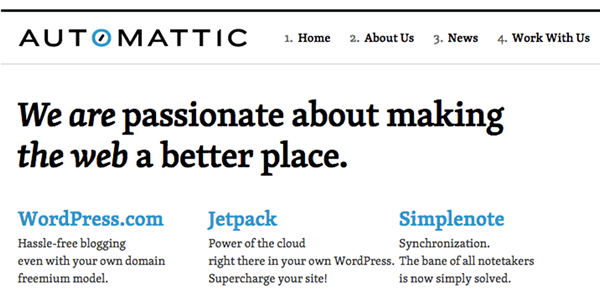 automattic wordpress